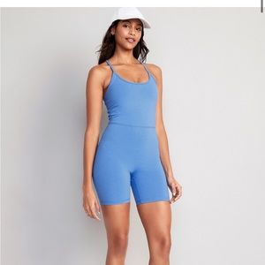 old navy active powerchill unitard light blue XL